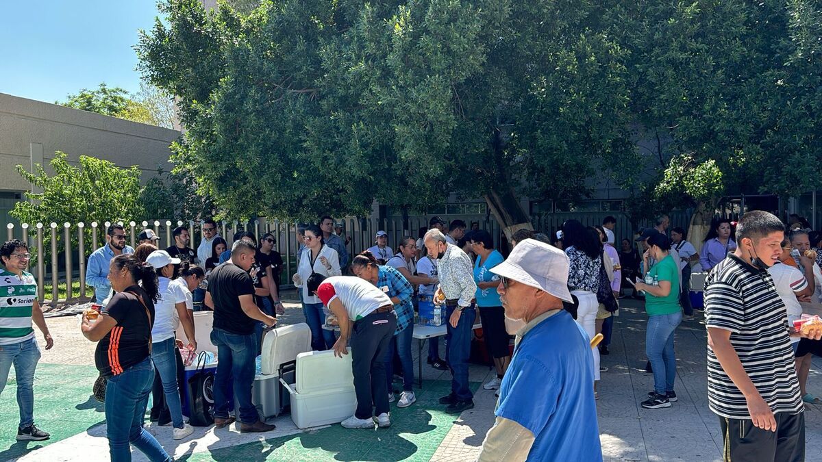 Empleados del Poder Judicial en Torreón. | Especial