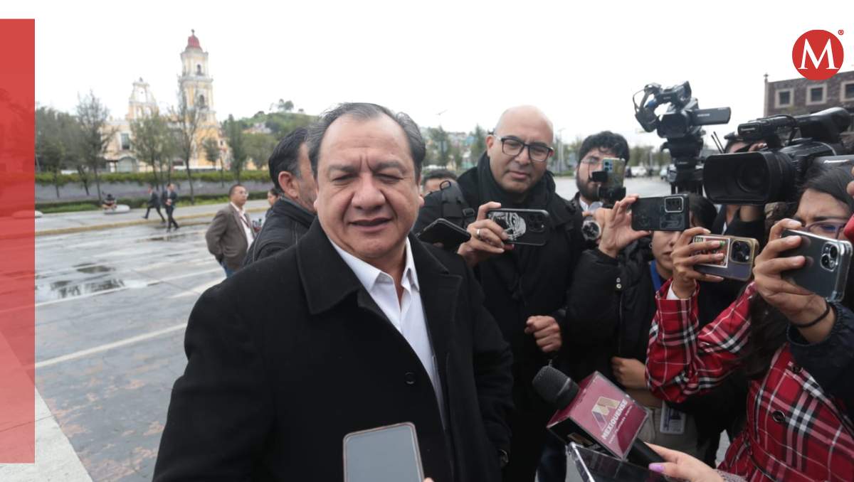 Óscar González , coordinador parlamentario del  PT, se pronunció respecto a la acusación de violación del regidor de Metepec.| Foto: Tania Contreras