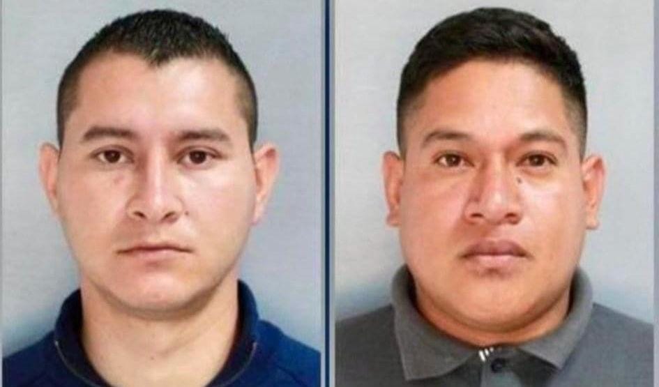 Los policías fueron identificados como José Gabriel Morales Meza y Yair Radilla Flores.
