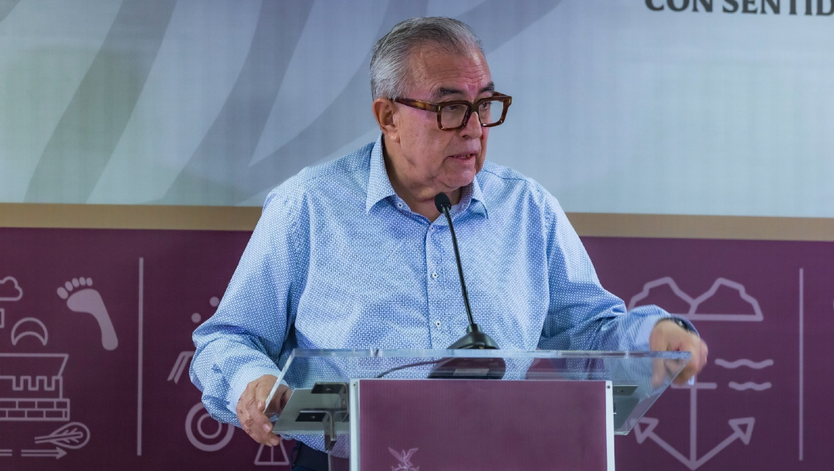 Rocha Moya asegura que hay condiciones seguras para el regreso a clases presenciales. | Especial