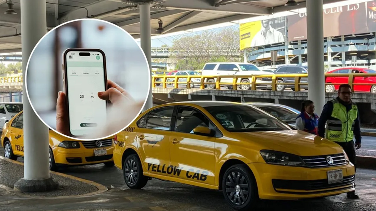 Taxis del Aeropuerto Internacional de CdMx lanzarán plataforma digital para brindar sus servicios