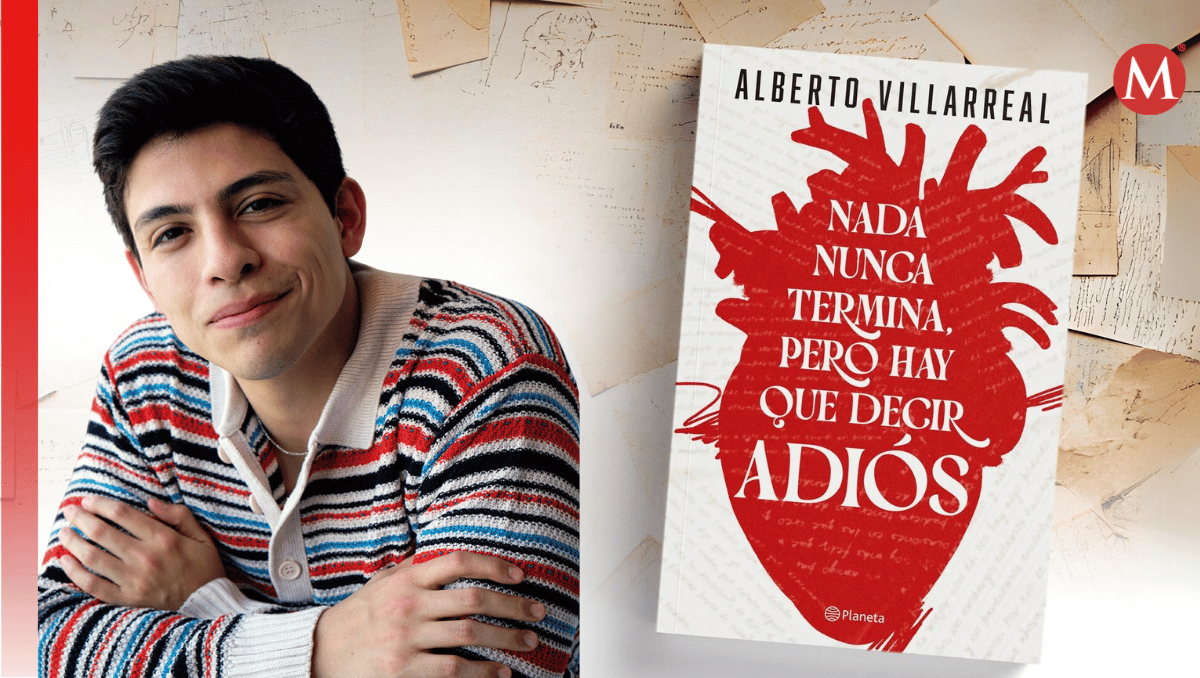 Alberto Villareal presenta su nueva obra 'Nada nunca termina, pero hay que decir adiós' en la Feria Internacional del Libro Monterrey 2024 / Especial.