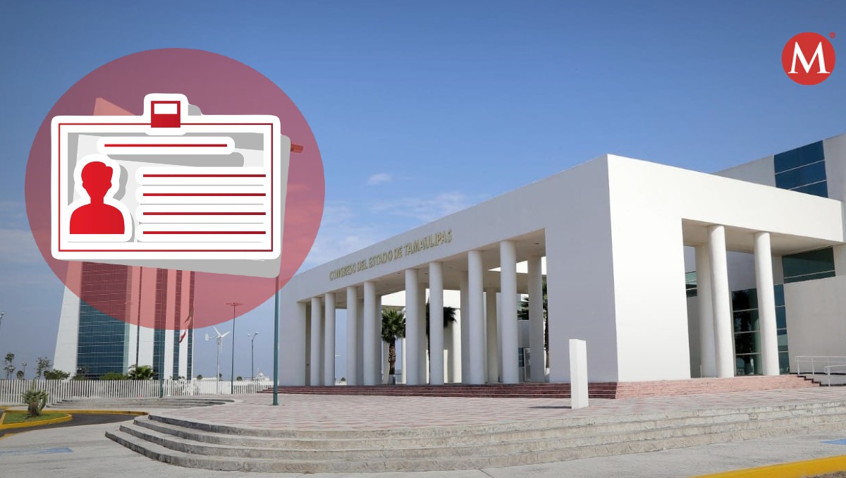 Credencial para ingresar a Congreso de Tamaulipas.