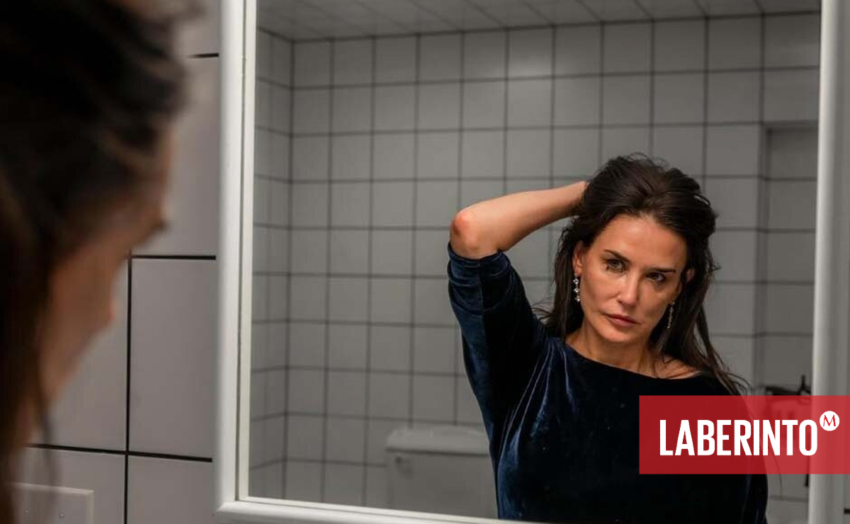 Demi Moore en ‘La sustancia’. (MUBI)