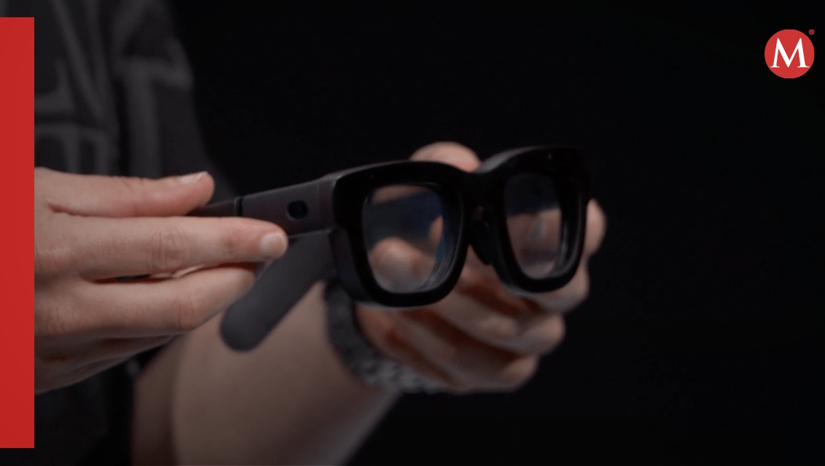 Así son las gafas de realidad aumentada de Meta, Orion. (Especial)