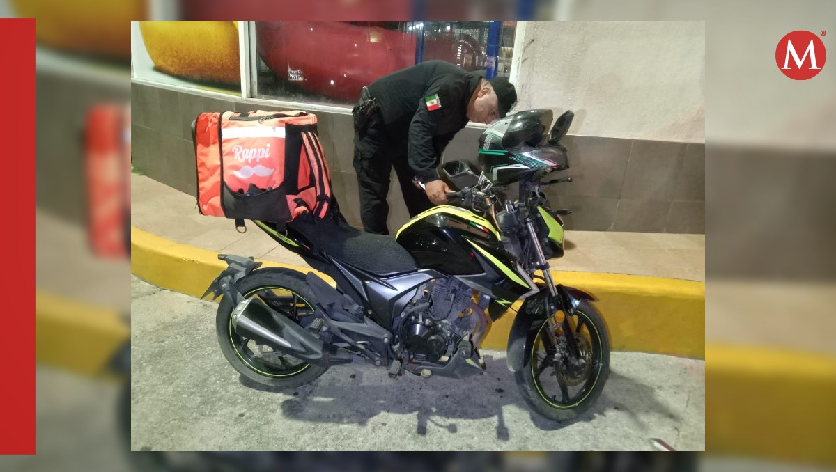 Guardia Estatal participa en operativo de revisión de motos en Tamaulipas