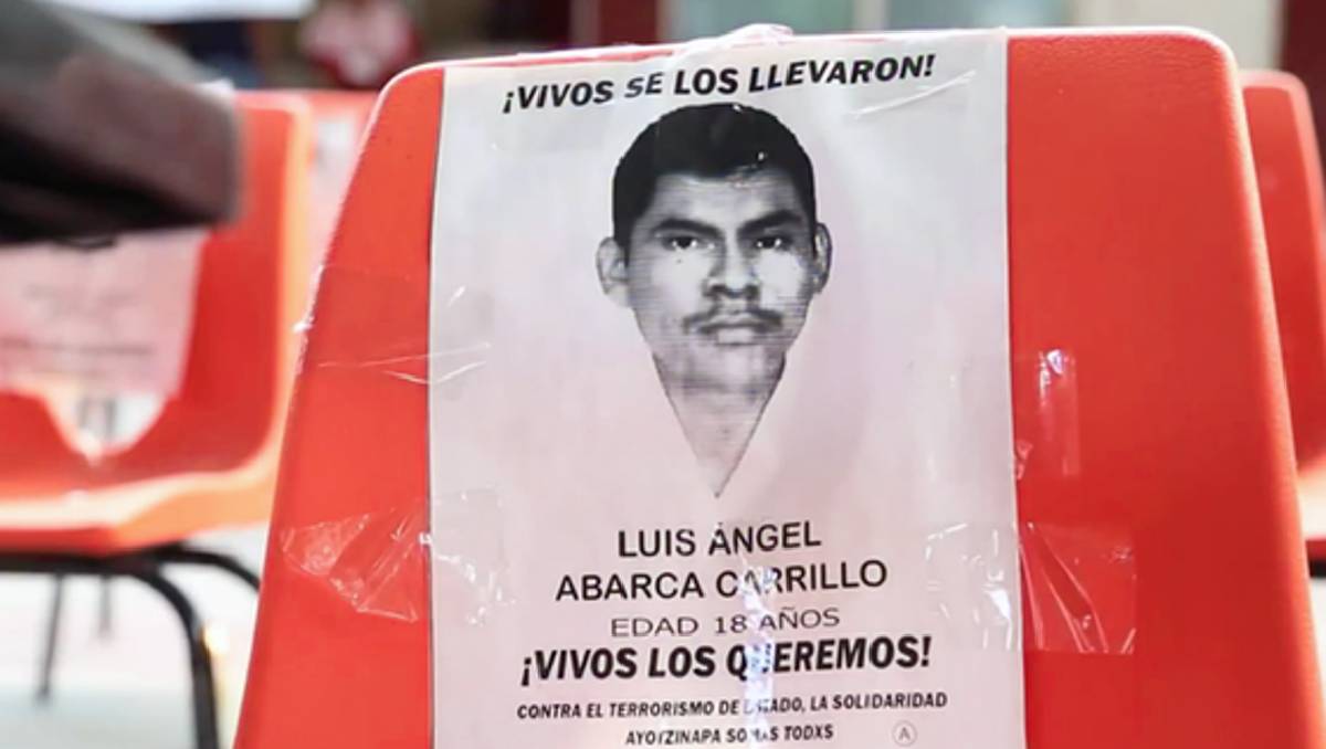 Luis Ángel Abarca, estudiante desaparecido de Ayotzinapa