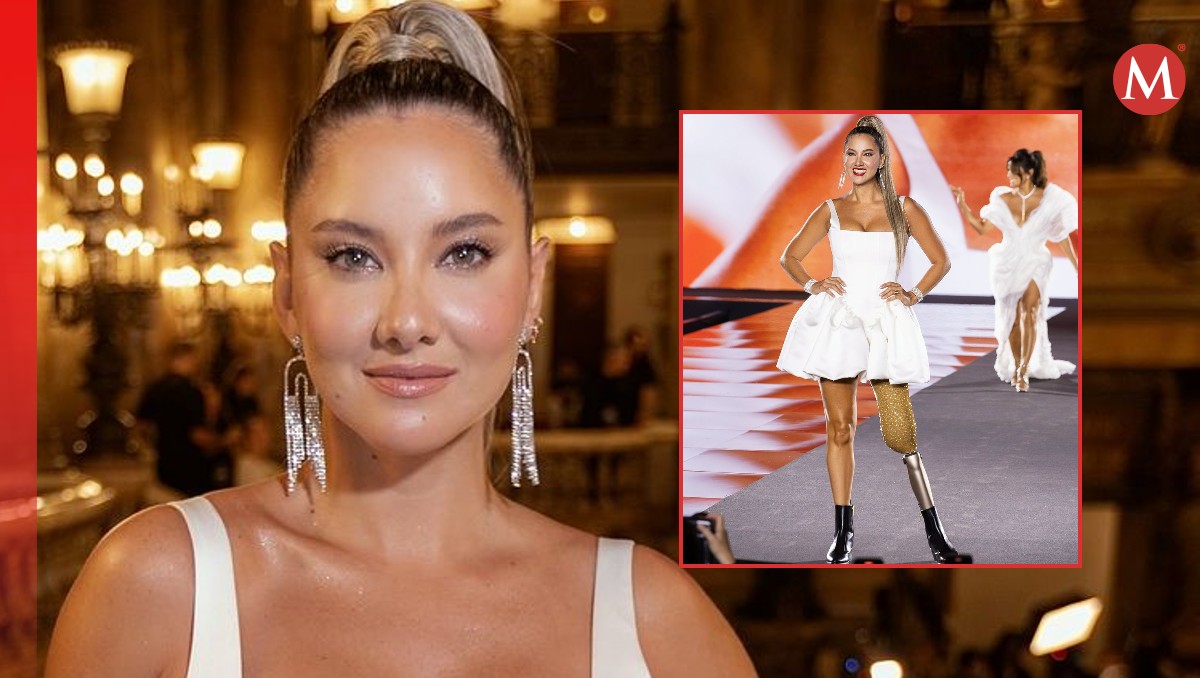 La modelo colombiana reapareció en un evento en París / Especial