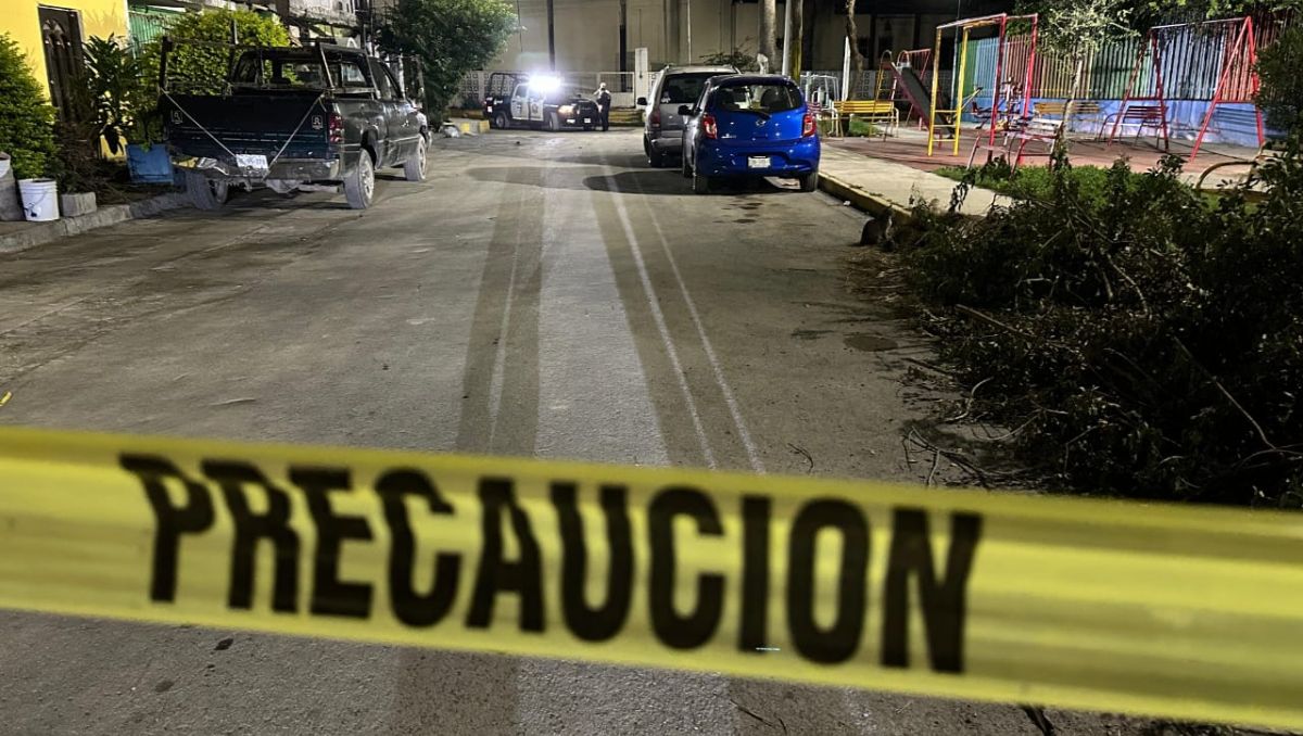 Policía municipal y agentes ministeriales acudieron al sitio. Leyda Estrada