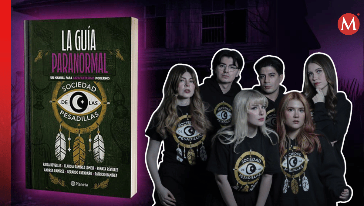 La Sociedad de las Pesadillas presenta su primer libro 'La guía paranormal' en la FIL de Monterrey 2024 / Especial.