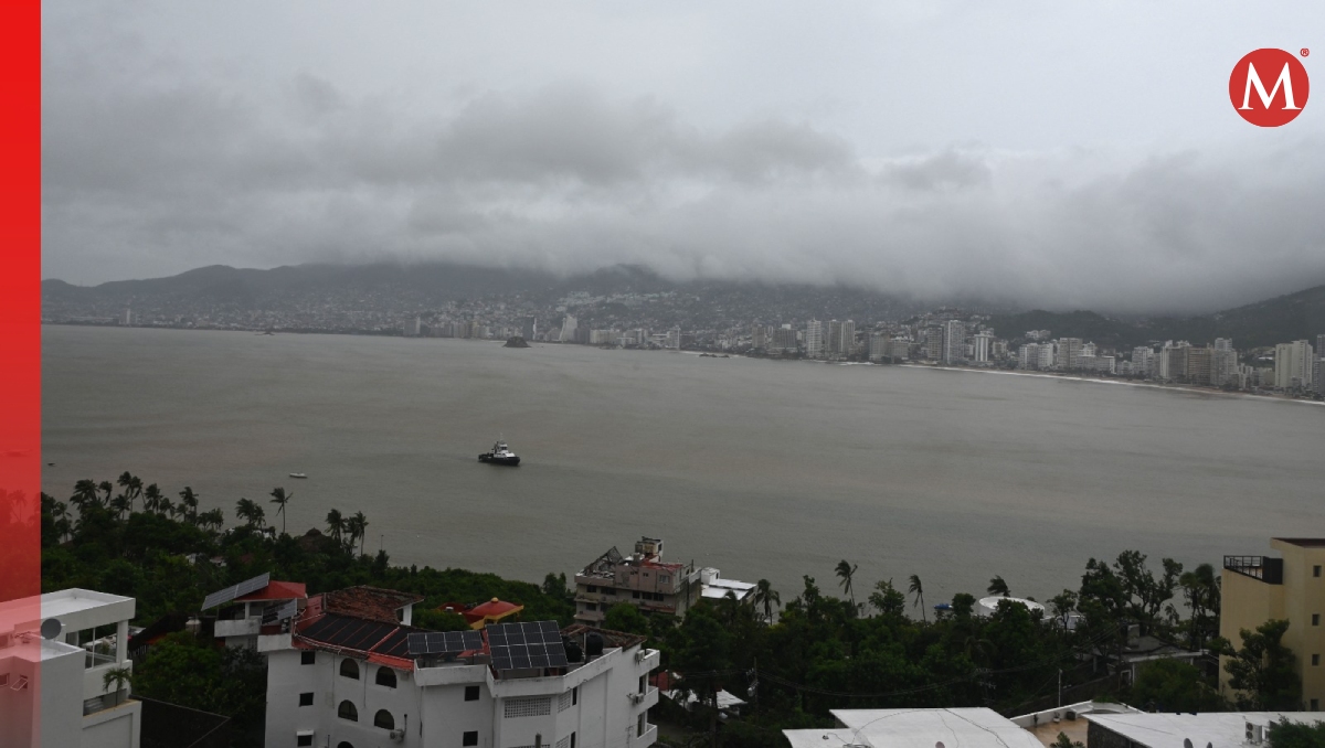 Huracán John en Acapulco (AFP)