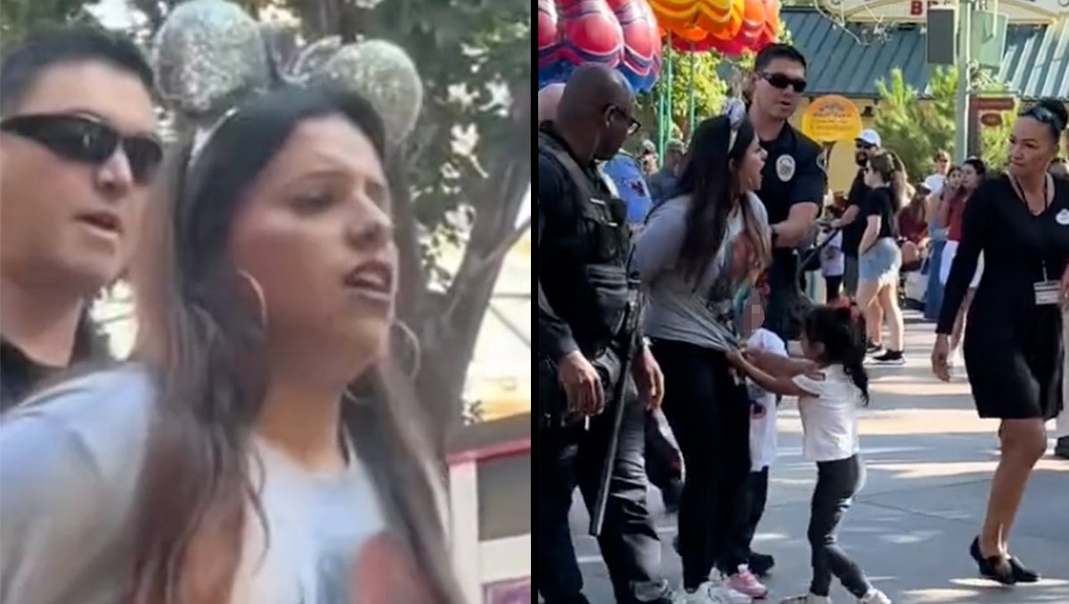 Mujer es arrestada en Disneyland frente a sus hijas | ESPECIAL