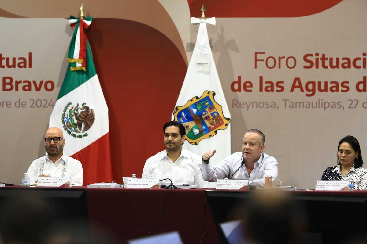 Tamaulipas acuerda plan conjunto para mejorar el cuidado del agua | Cortesía