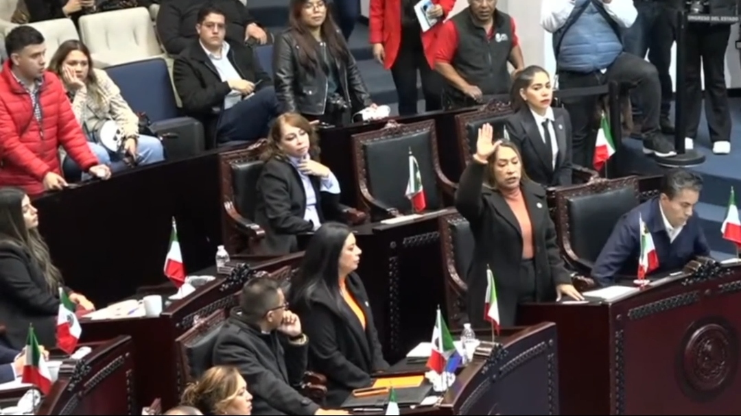 Votan minuta de reforma a la Guardia nacional en Hidalgo. (Guadalupe Trejo)