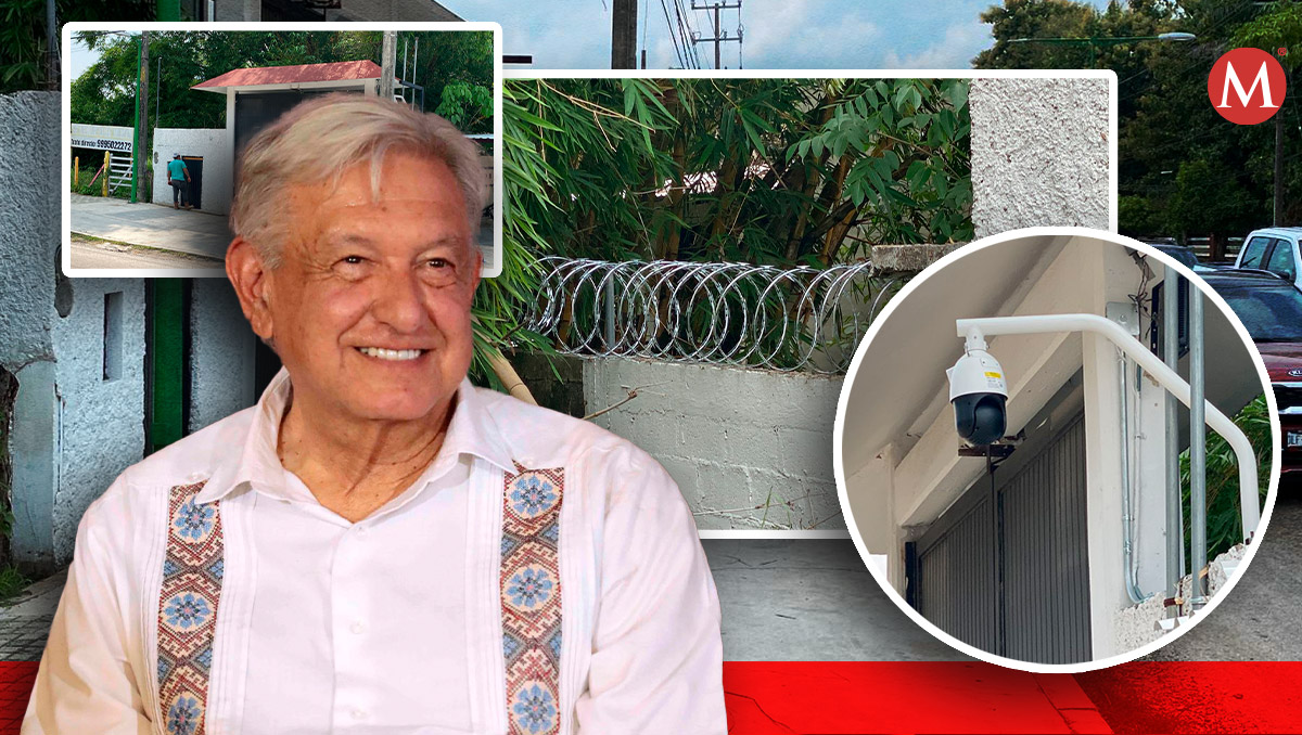 Las remodelaciones al interior y exterior de la quinta de AMLO están por terminar (Especial)