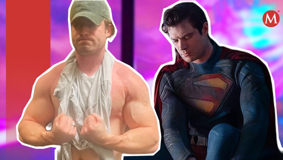 David Corenswet subió 104 kilos para interpretar a 'Superman'