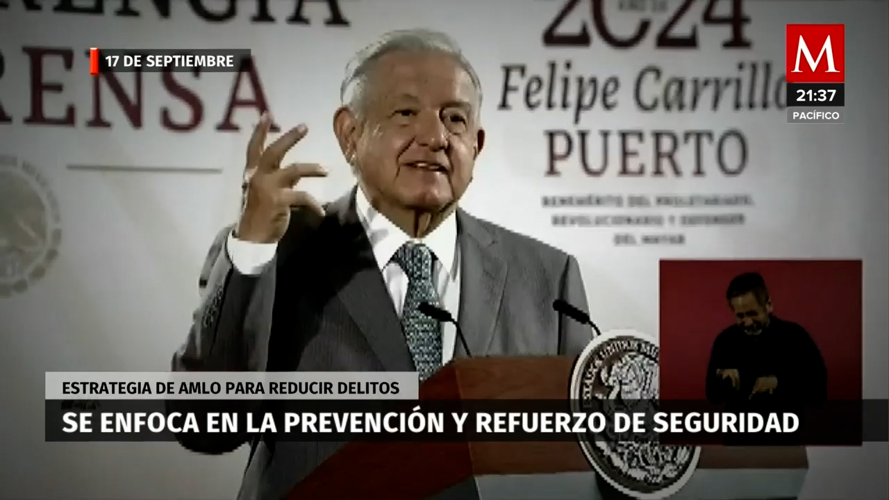 Estrategia de seguridad de AMLO prioriza prevención- Grupo Milenio