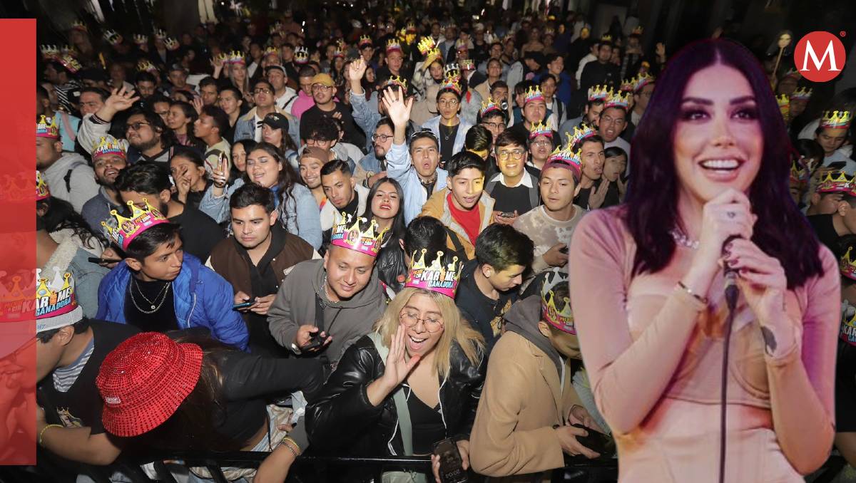 Fans de Karime Pindter se reunen en la Zona Rosa de la CdMx | Ariel Ojeda