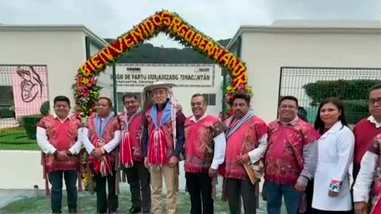 Inaugura clínica para atención de parto humanizado el gobernador de Chiapas, Rutilio Escandón