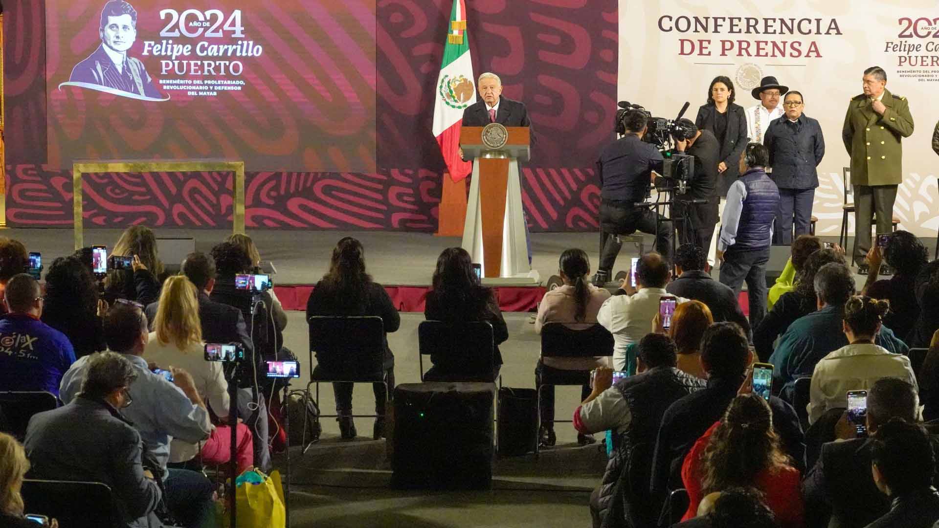 AMLO presume datos del Inegi sobre la creación de empleo formal en México