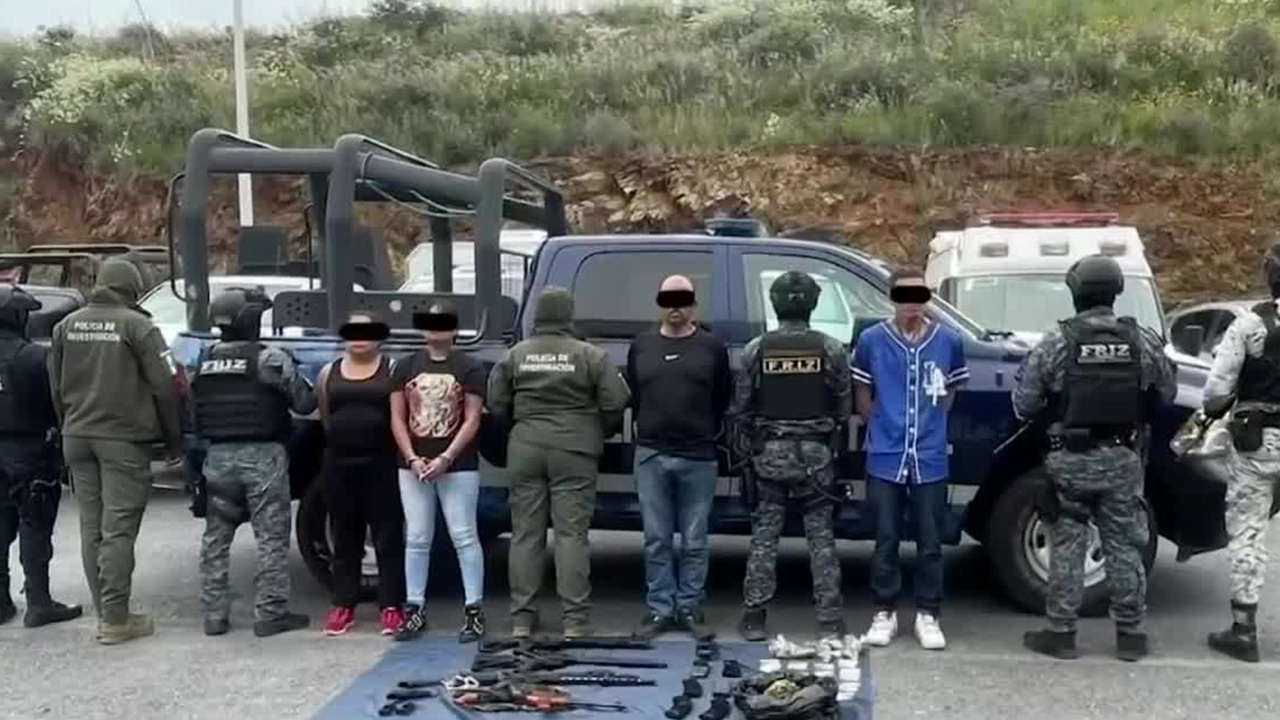 Cateos en la zona metropolitana de Zacatecas culminan con ocho detenidos