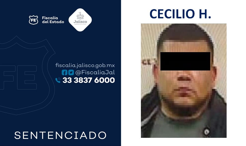 Cecilio N fue condenado a 14 años de prisión. (Cortesía)