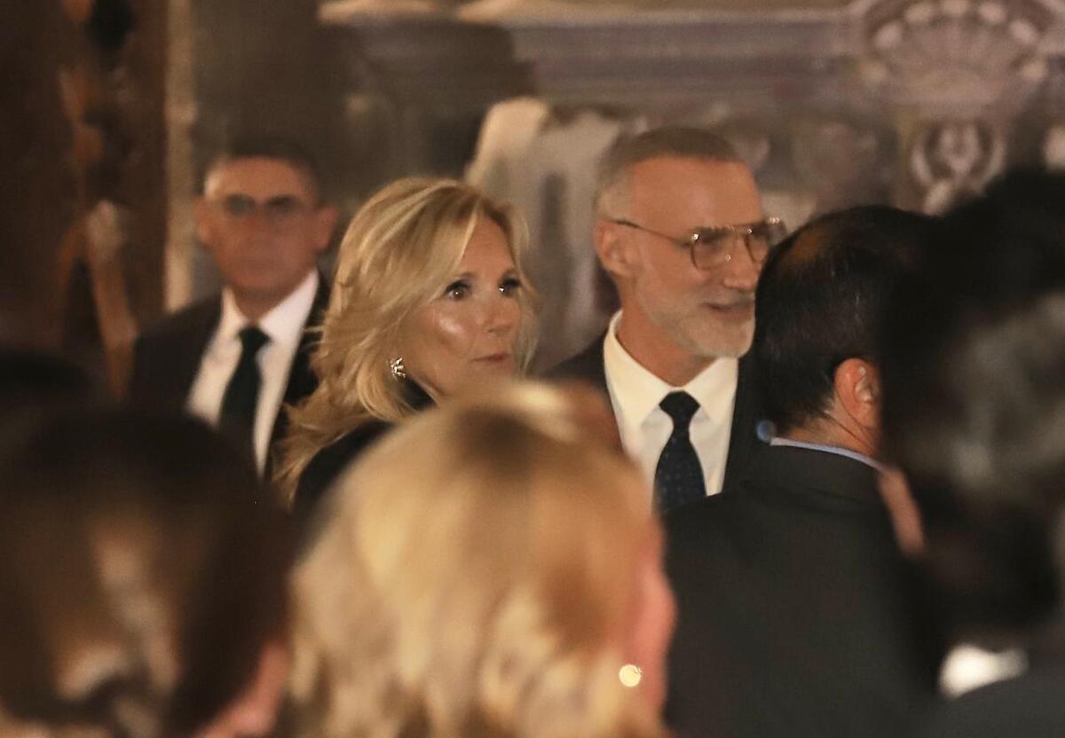 Jill Biden, primera dama de Estados Unidos, reconoce liderazgo de Claudia Sheinbaum. | Foto: Ariel Ojeda.