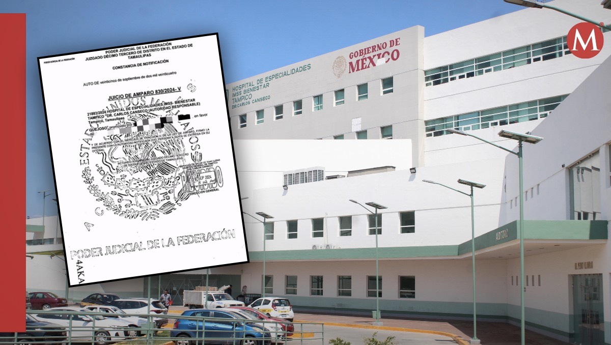 Juez concede amparo contra falta de medicinas en hospital Canseco de Tampico