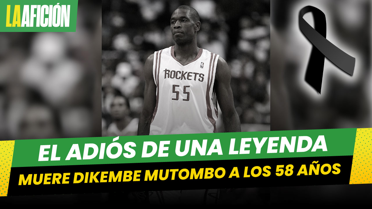 Muere Dikembe Mutombo, leyenda de la NBA a los 58 años de edad