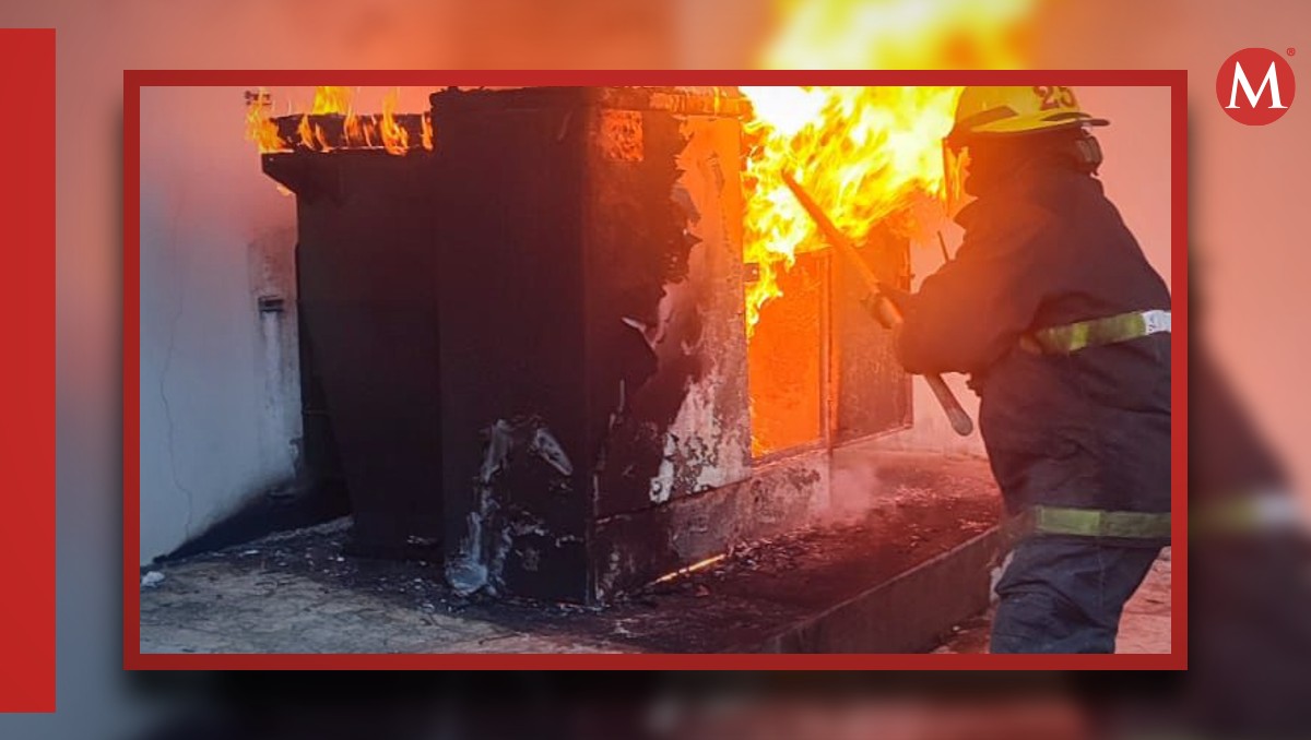 Se incendia transformador en la UAT.