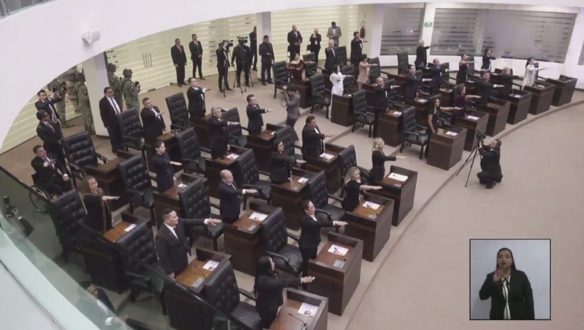 Toman protesta diputados de 66 legislatura del Congreso de Tamaulipas