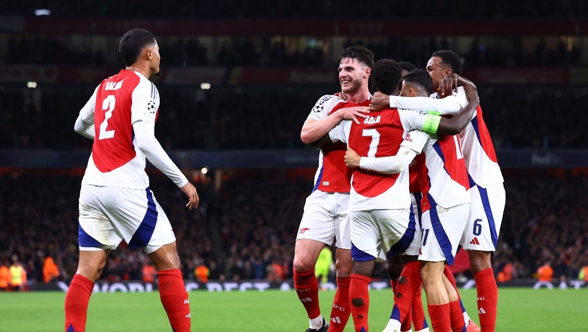 Arsenal de Mikel Arteta vence al PSG en Champions League; Donnarumma el villano (Reuters)