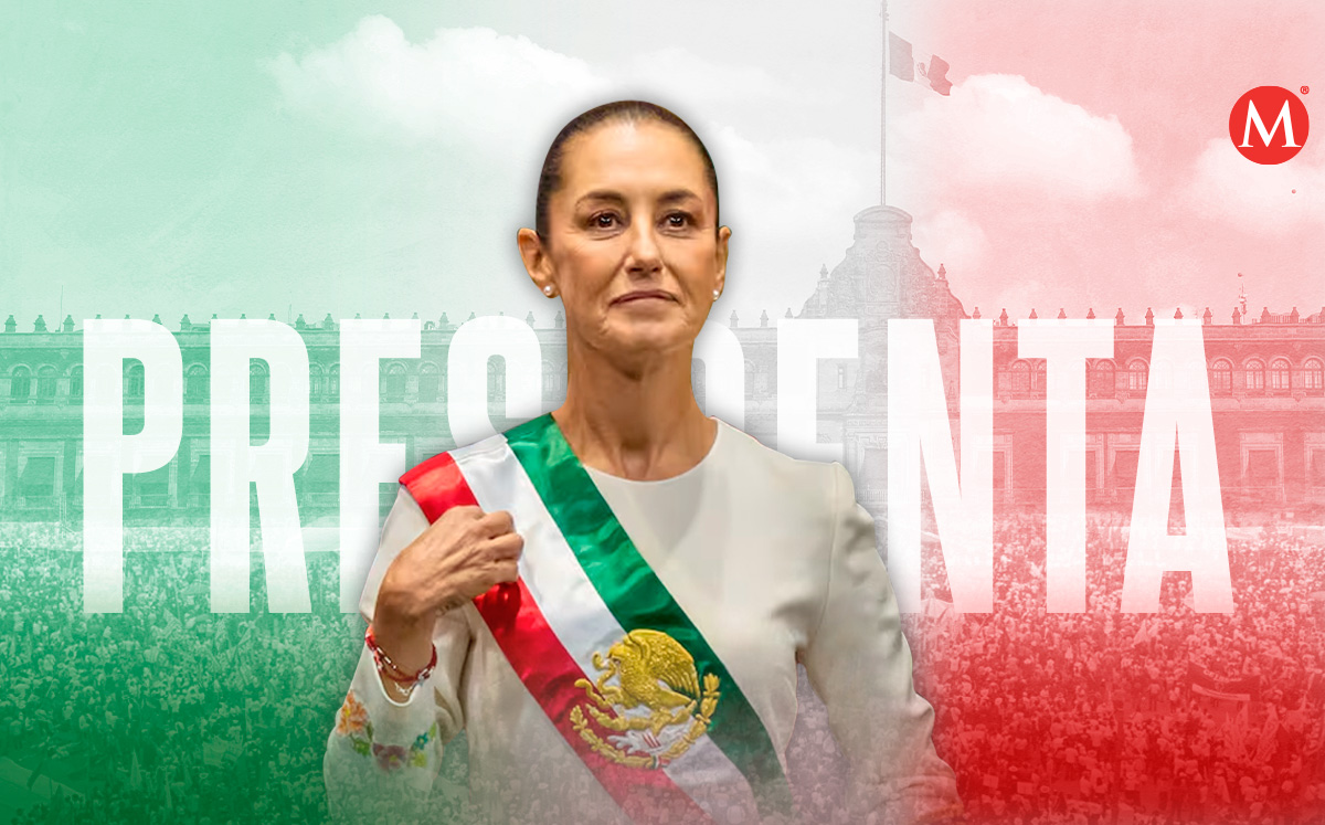 Claudia Sheinbaum se convirtió en la nueva presidenta de México.