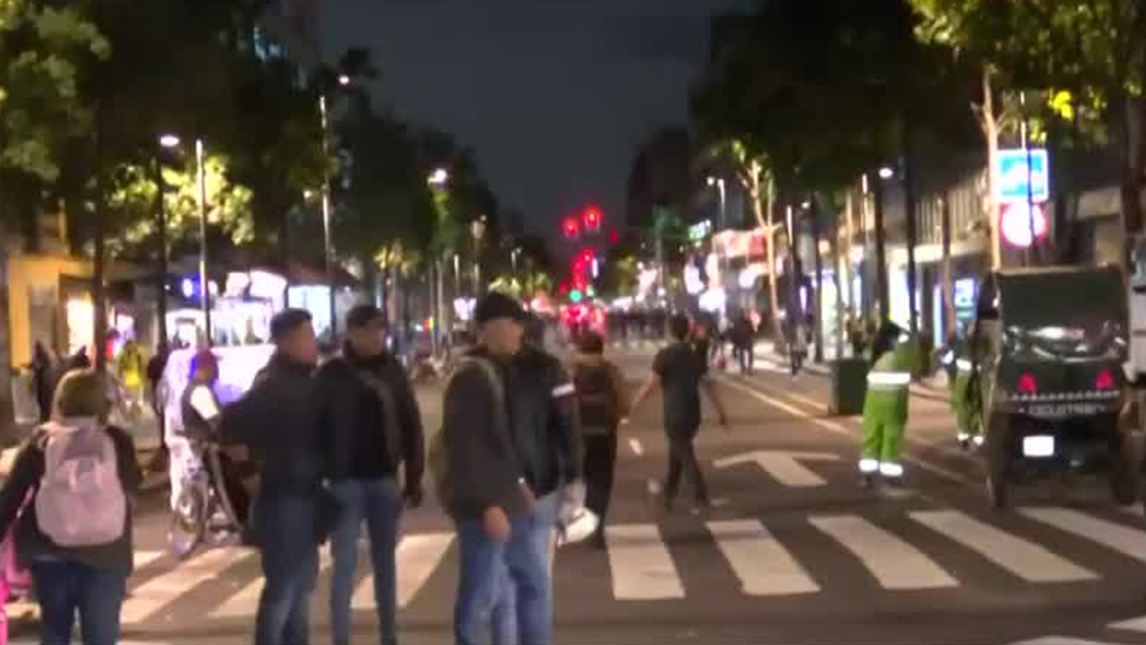 Comienzan las labores de limpieza en el Centro Histórico tras el discurso de Claudia Sheinbaum