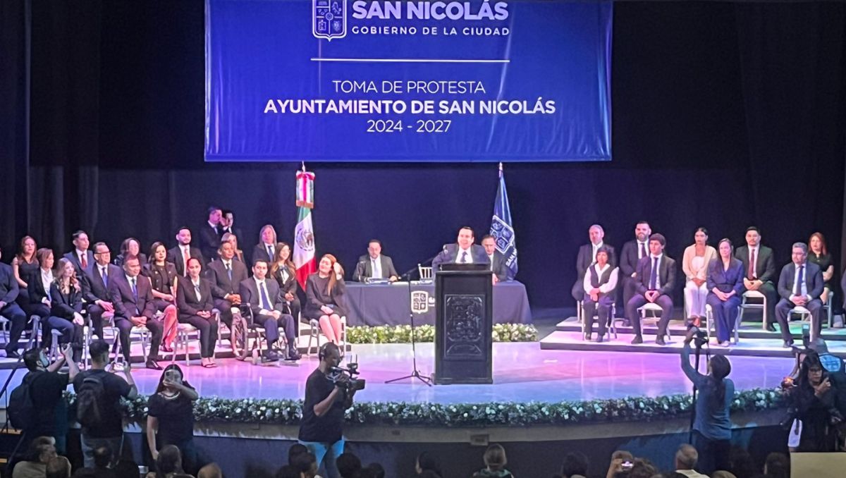 Daniel Carrillo,  alcalde reelecto de San Nicolás de los Garza. Susana Paredes