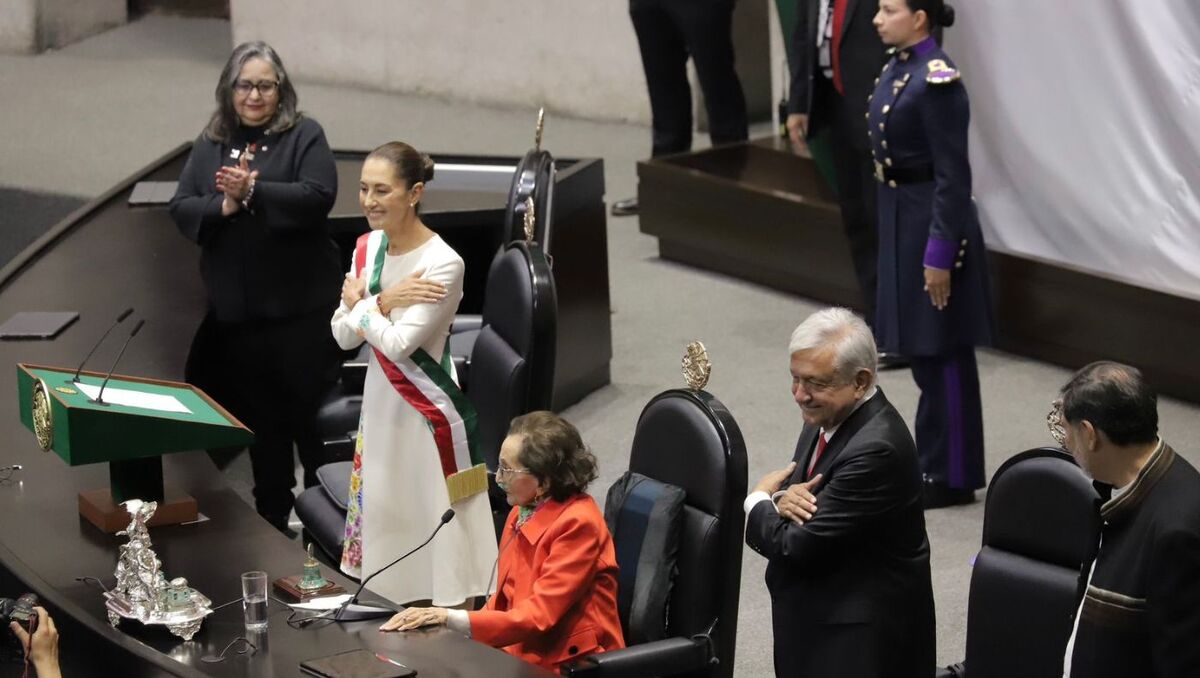 sheinbaum toma protesta