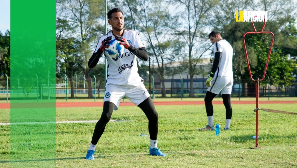 Gerardo "Kampa" Ruiz, portero de la Jaiba Brava del Tampico-Madero.