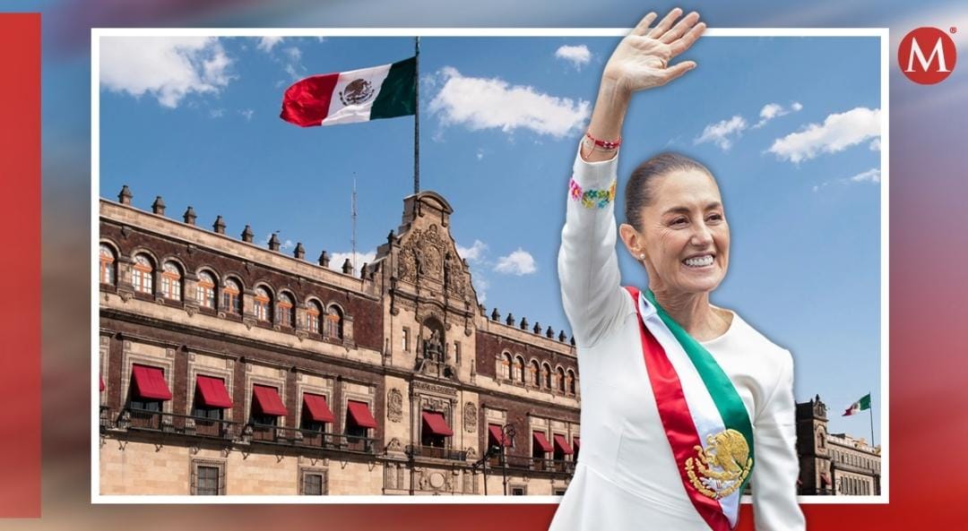 Sheinbaum se convirtió en la primera presidenta mujer en la historia de México (Diseño: Antonio Texta).