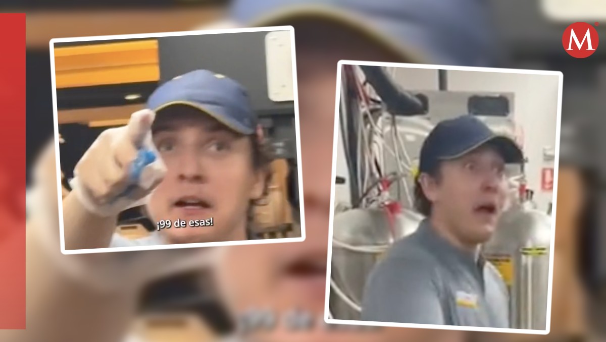 Trabajador reacciona a pedido de 99 hamburguesas a minutos del cierre