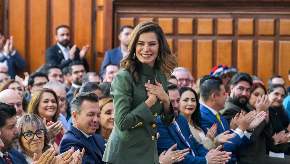 Verónica Delgadillo rinde protesta como la primera alcaldesa de Guadalajara (Cortesía)