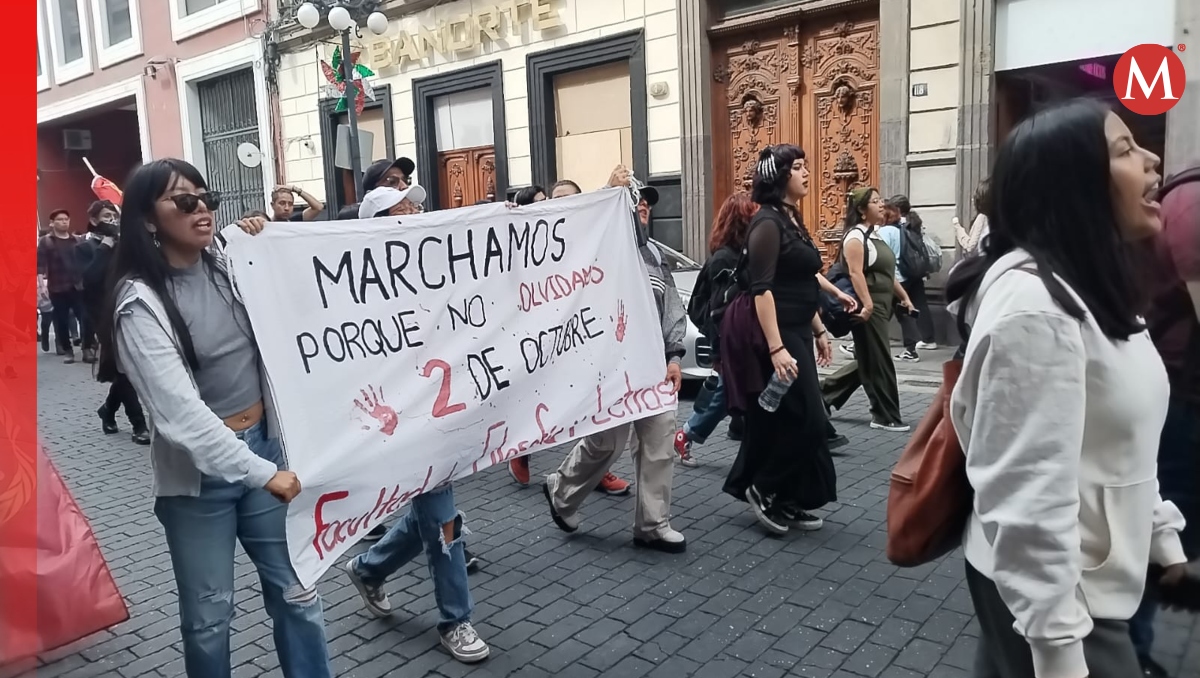 BUAP marcha por el movimiento estudiantil del 2 de octubre del 68 | Especial