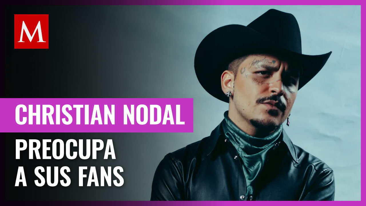 Christian Nodal publica foto tras ser hospitalizado de emergencia
