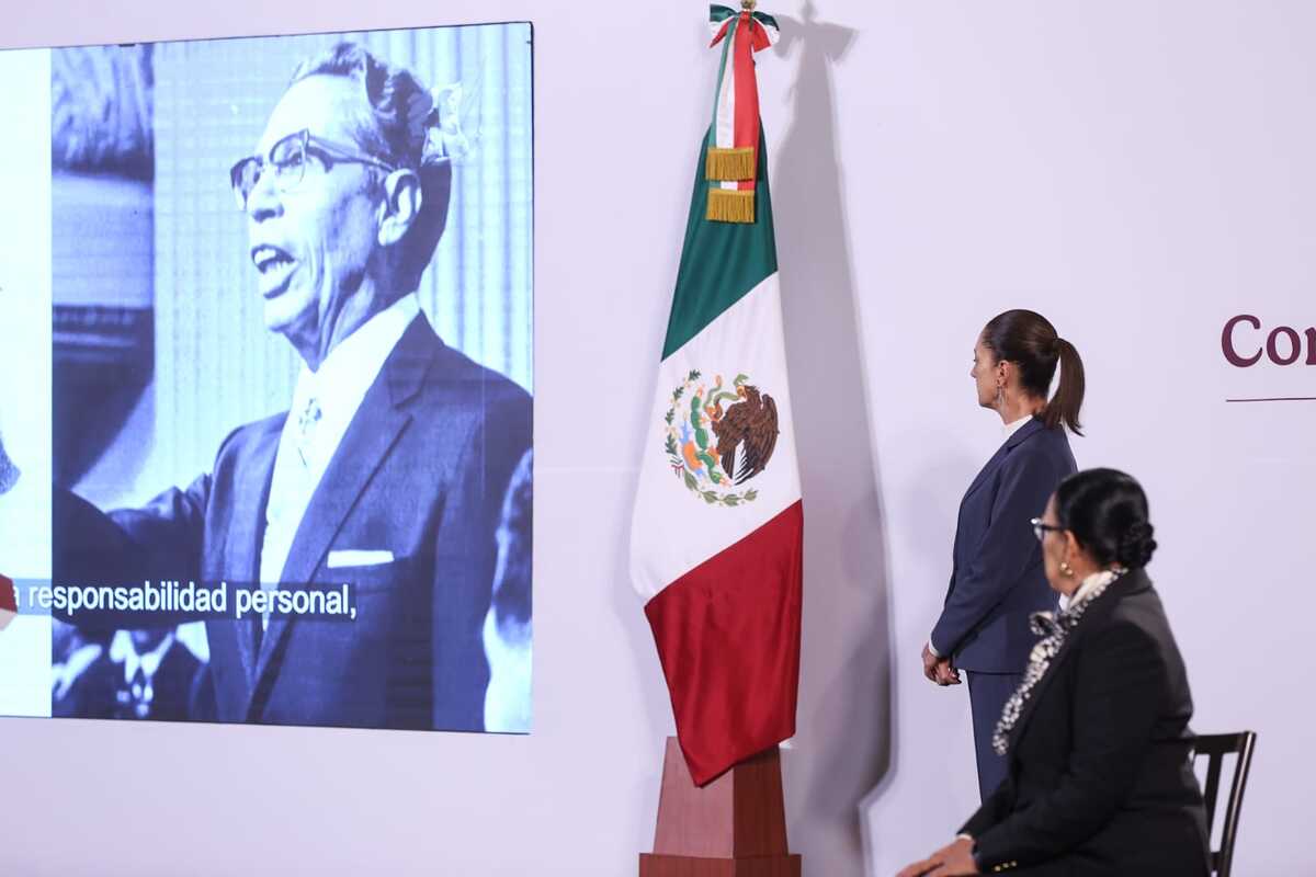 Claudia Sheinbaum afirmó que el 2 de octubre no debe quedar en el olvido por ningún motivo | Foto: Araceli López