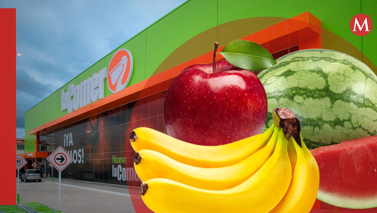 La Comer tiene precios especiales en manzana, sandía y plátano en su Miércoles de Plaza de hoy 2 de octubre. (Especial)