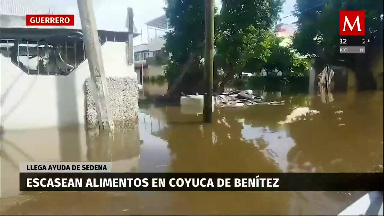 Escasez de alimentos en Guerrero tras el huracán 'John'