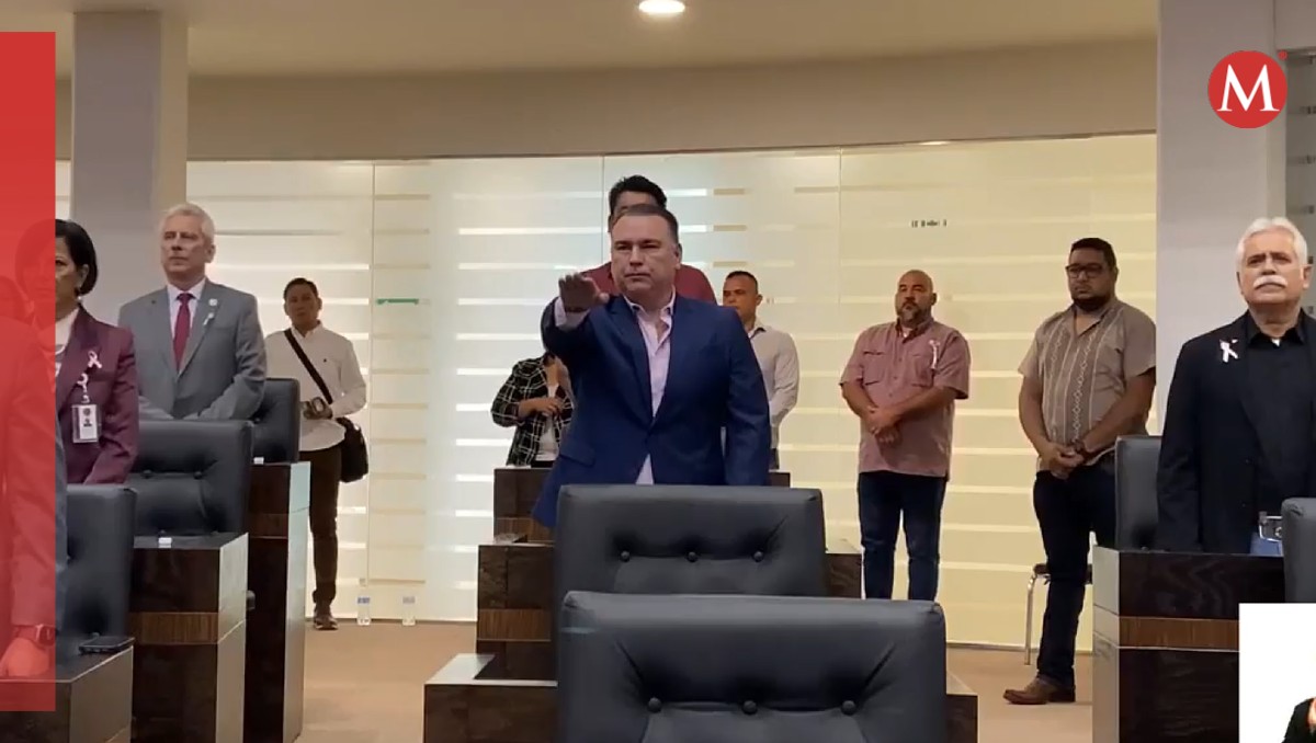Gerardo Peña Flores rinde protesta como diputado local de Tamaulipas. | Live facebook