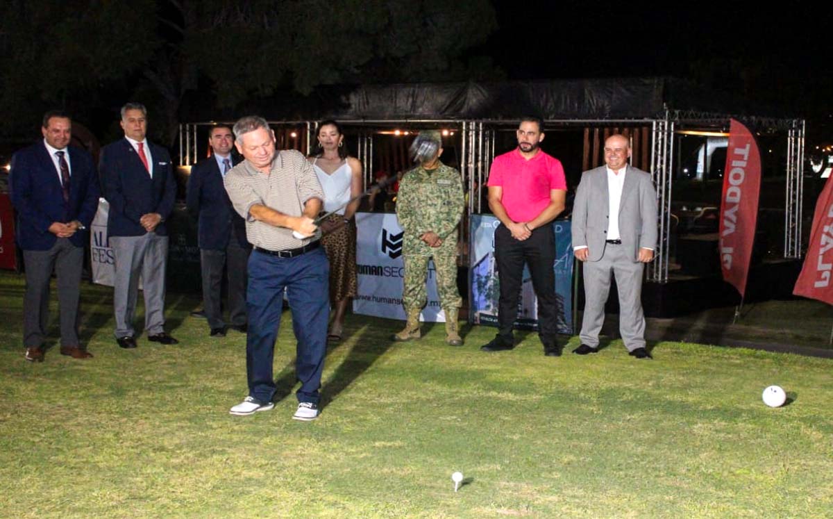 Realizan inauguración del Torneo Anual de Golf en Torreón. l Rolando Riestra