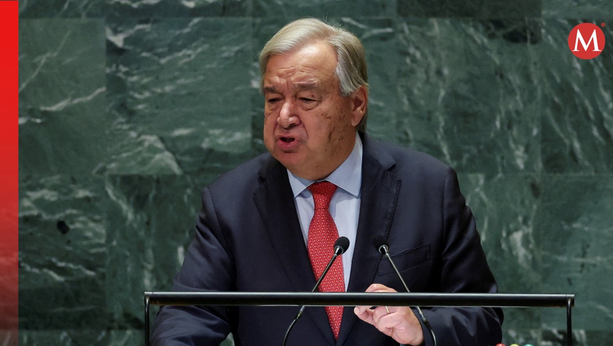El secretario general de las Naciones Unidas, Antonio Guterres, se dirige a la 79ª Asamblea General de las Naciones Unidas | REUTERS