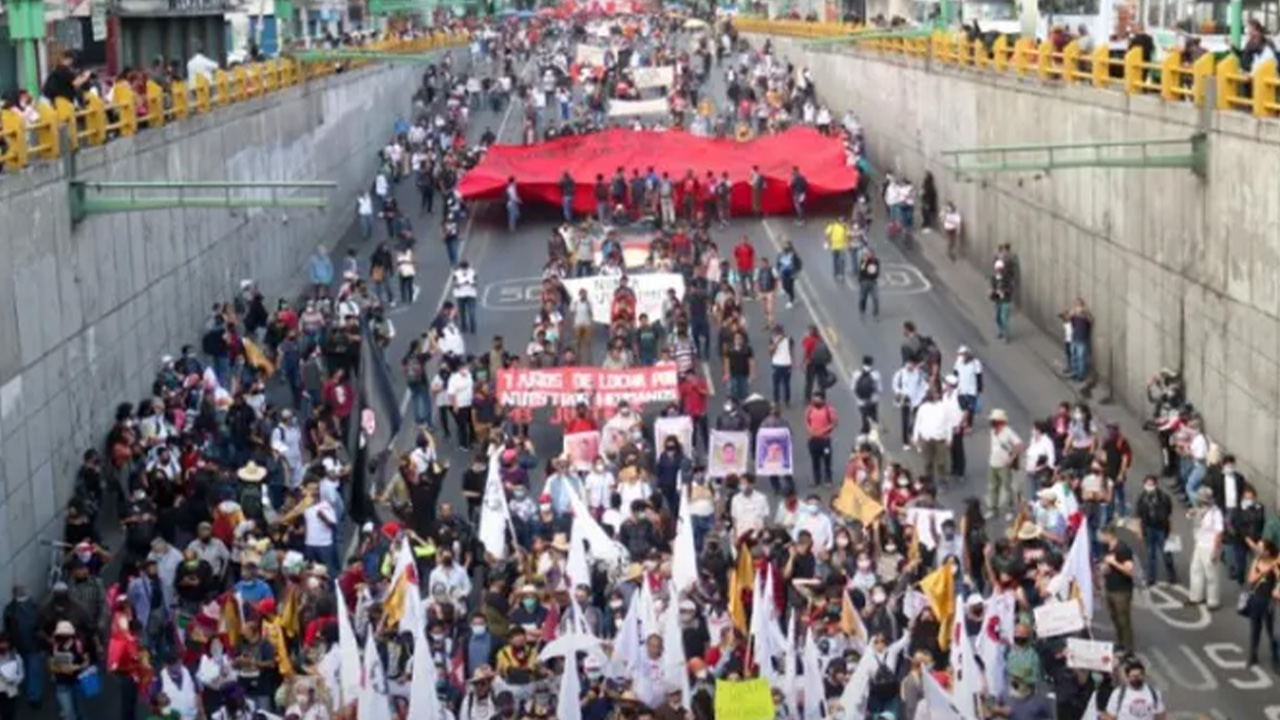 "Transcurrió en su enorme mayoría en paz": Pablo Vázquez sobre la marcha por el 2 de octubre