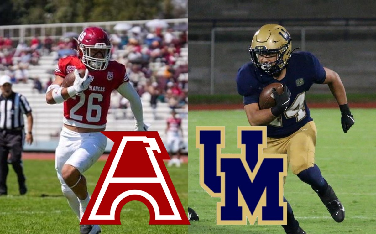 Águilas Blancas IPN vs Pumas CU. EN VIVO Clásico Estudiantil de la temporada 2024 de la ONEFA (Instagram @aguilasipn/@pumascu_fba)